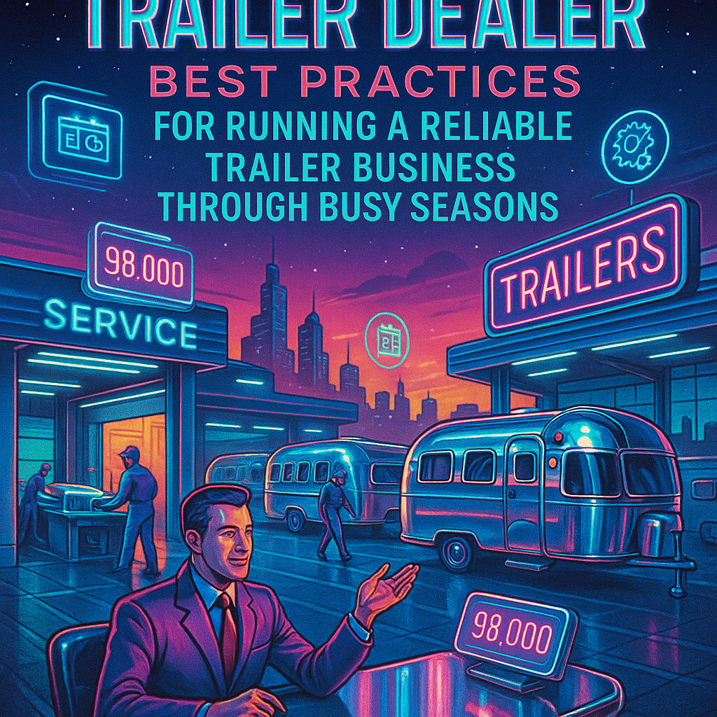 Trailer Dealer Best Practices for Running a Reliable Trailer Business Through Busy Seasons