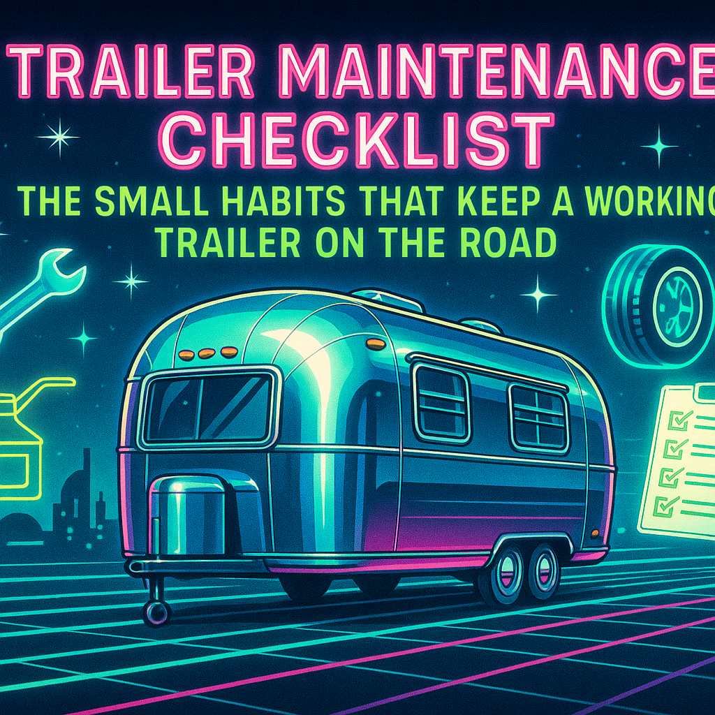 # Trailer Maintenance Checklist: The Small Habits That Keep a Working Trailer on the Road