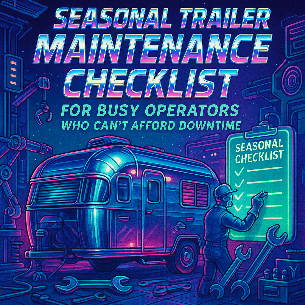 Seasonal Trailer Maintenance Checklist for Busy Operators Who Can’t Afford Downtime